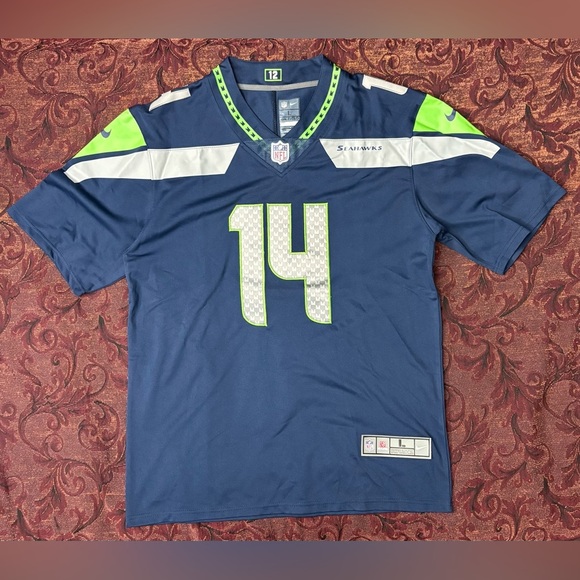 Seattle Seahawks Metcalf Nike Jersey - Picture 2 of 3